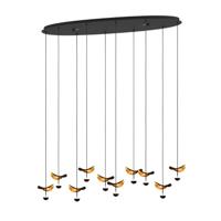 Stars of Light Ovale hanglampDracera zwart met goud - 390342 Stars of Light Ovale hanglampDracera zwart met goud - 390342
