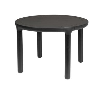 Zuiver Ronde Salontafel 'Storm' Eikenhout, 60cm, kleur Zwart