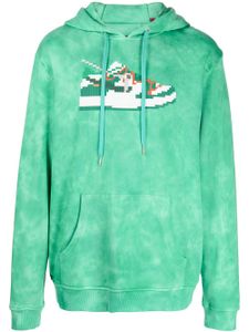 Mostly Heard Rarely Seen 8-Bit hoodie Dunk à motif tie dye - Vert