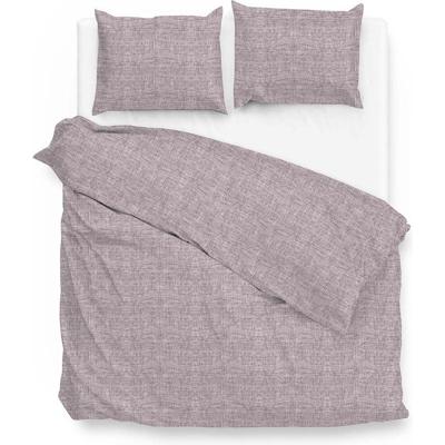 Dekbedovertrek Katoen - Lits-Jumeaux (240x220 cm) - Bruin Katoen - Dessin: Effen - Zo!Home - Dekbed-Discounter.nl