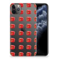 Apple iPhone 11 Pro Max | Siliconen Case | Paprika Red