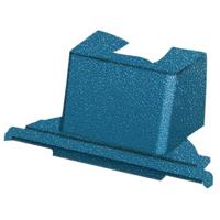 ABB 2086 W-53 Kabelinvoering Grijs-wit (RAL 7035), Blauw-groen 1 stuk(s)