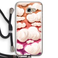 Katoen Wolken: Samsung Galaxy A5 (2017) Transparant Hoesje met koord