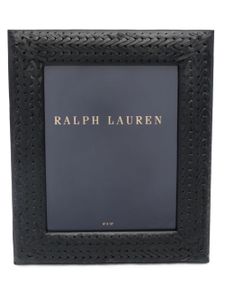 Ralph Lauren Home cadre photo Adrienne en cuir - Noir