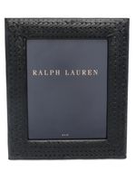 Ralph Lauren Home cadre photo Adrienne en cuir - Noir