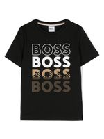 BOSS Kidswear t-shirt en coton à logo imprimé - Noir - thumbnail