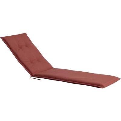 Leen Bakker - Ligbedkussen Brest - Terracotta - 190x60 Cm - Polyester/Katoen - Rood#Bruin