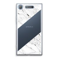 Biggest stripe: Sony Xperia XZ1 Transparant Hoesje