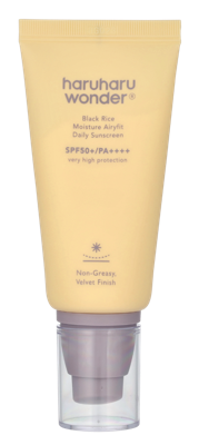 Haruharu Wonder Black Rice Moisture Airyfit Daily Sunscreen SPF50+ PA++++ 50 ml
