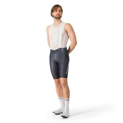 Castelli free aero race s kit bibshort black/white heren