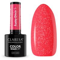 Claresa uv/led gellak 5ml funky disco 3 coral twist