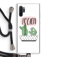 I love cacti: Samsung Galaxy Note 10 Plus Transparant Hoesje met koord