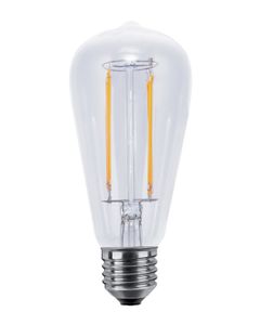 LED lamp Edison dimbaar 470 Lumen 6W E27 filament Segula 50700