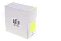 Etiket Rillprint 35mm 500st op rol fluor geel - thumbnail