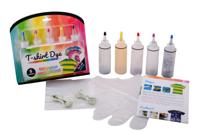 T-shirt design set op kaart met 5 kleuren, 2 assorti - thumbnail