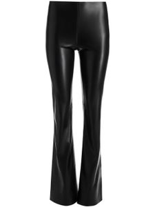 alice + olivia pantalon fendu Tina à coupe évasée - Noir