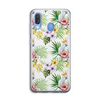 Gele kuif: Samsung Galaxy A40 Transparant Hoesje