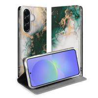 Book Cover Samsung Galaxy A37 Marmer Groen