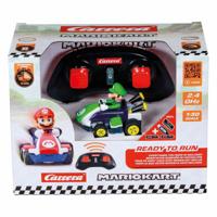 Carrera mini rc 2,4ghz mario kart luigi - 1:50