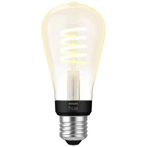 Philips Lighting Hue LED-lamp 871951430146700 Energielabel: G (A - G) Hue White Ambiance E27 Einzelpack Edison ST64 Filament 300lm E27 7 W Warmwit tot koudwit