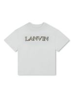 Lanvin Enfant t-shirt en coton à logo imprimé - Vert - thumbnail