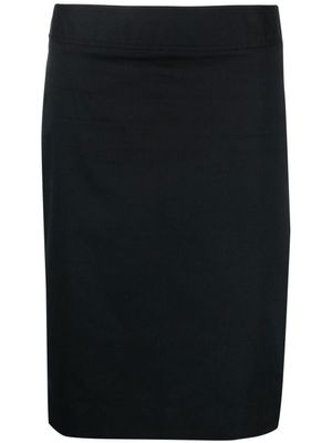 Dolce & Gabbana Pre-Owned jupe crayon à taille haute (années 1990) - Noir
