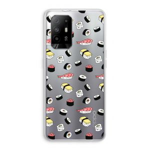 Sushi time: Oppo A95 5G Transparant Hoesje