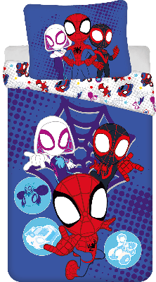 Dekbedovertrek Spidey 140 x 200 cm - 70 x 90 cm