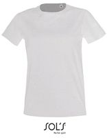 Sol’s L02080 Women`s Round Neck Fitted T-Shirt Imperial