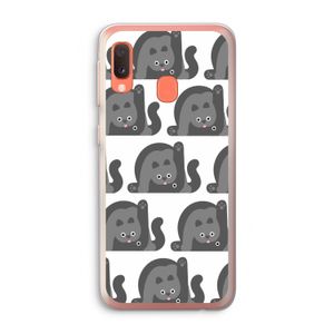 Cats: Samsung Galaxy A20e Transparant Hoesje