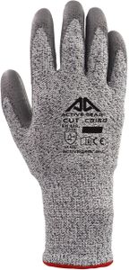 Handschoen ActiveGear snijbestendig grijs 7/S