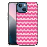 Apple iPhone 13 mini Back Case Waves Pink