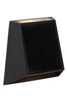 Lucide LUTON - Wandlamp - Zonne-energie - LED Dimb. - 1x1W 2850K/3150K - IP54 - Beweging & dag/nacht sensor - Zwart Lucide LUTON - Wandlamp - Zonne-energie - LED Dimb. - 1x1W 2850K/3150K - IP54 - Beweging & dag/nacht sensor - Zwart