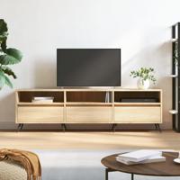 Tv-meubel 150x30x44,5 cm bewerkt hout sonoma eikenkleurig