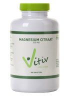 Vitiv Magnesium Citraat 200mg Tabletten