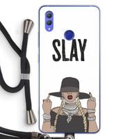 Slay All Day: Honor Note 10 Transparant Hoesje met koord