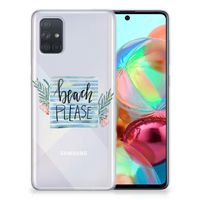 Samsung Galaxy A71 Telefoonhoesje met Naam Boho Beach