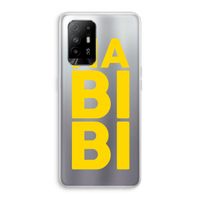 Habibi Majorelle : Oppo A94 5G Transparant Hoesje
