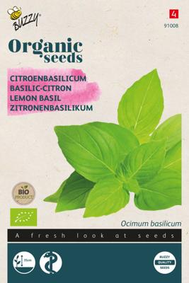 Organic Basilicum Citroensmaak (BIO) - Buzzy