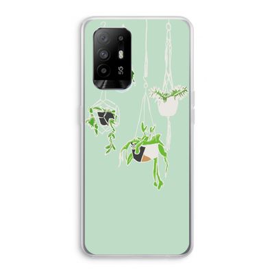 Hang In There: Oppo A95 5G Transparant Hoesje
