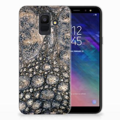 Samsung Galaxy A6 (2018) | TPU Hoesje | Krokodillenprint
