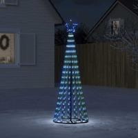 VidaXL Led-kerstboom 275 leds 180 cm blauw VidaXL Led-kerstboom 275 leds 180 cm blauw