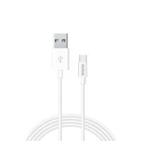 Savio CL-125 USB-kabel USB 2.0 1 m USB A USB C Wit