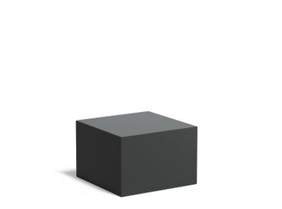 Aluminium sokkel 60x60x40cm.