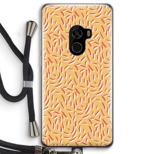 Camouflage: Xiaomi Mi Mix 2 Transparant Hoesje met koord