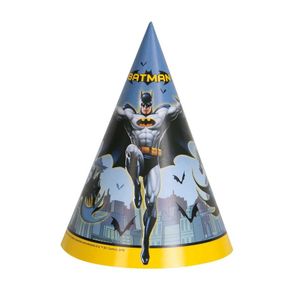 Party hoedjes Batman 8 stuks