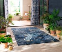 Morris & Co - Buitenkleed Acanthus Indigo 427318 - Vloerkleed