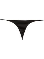 Fleur Du Mal string "Luxe" - Noir