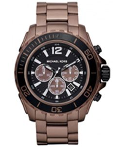 Horlogeband Michael Kors MK8232 Roestvrij staal (RVS) Bruin 24mm