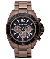 Horlogeband Michael Kors MK8232 Roestvrij staal (RVS) Bruin 24mm